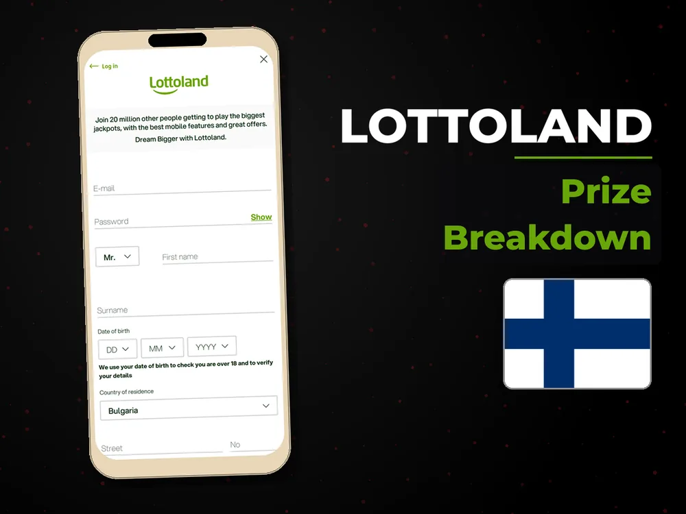 lottoland - Prize Breakdown