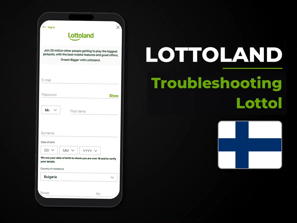 lottoland - Troubleshooting Lottol